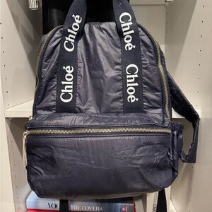 Chloe Midnight Blue Kids Nylon Backpack